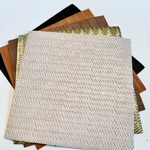 Fishtail Faux Leather Sheets: DIY Craft & Earrings Supplies bild 3