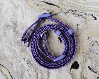 Purple Handmade Adjustable Strong Woven Camera Strap