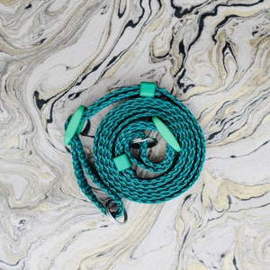 Green Handmade Adjustable Strong Woven Camera Strap