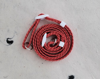 Handgefertigter verstellbarer Kameragurt Rot Rot