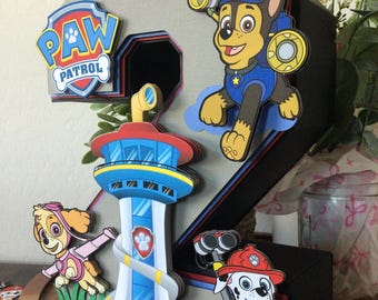 3D # or letter / Centerpiece / Decor