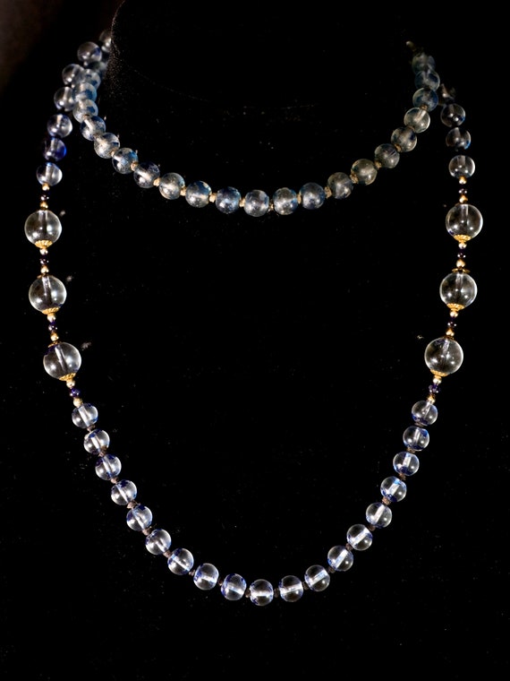 Vintage 1940s-1960s Beaded Glass Necklace - image 1