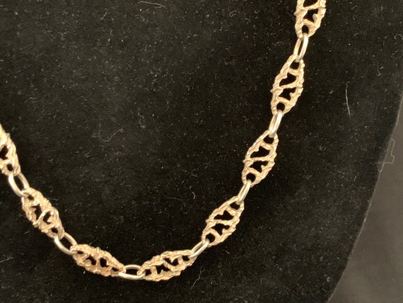 Vintage 1930s-1950s Sterling Silver Necklace - image 2