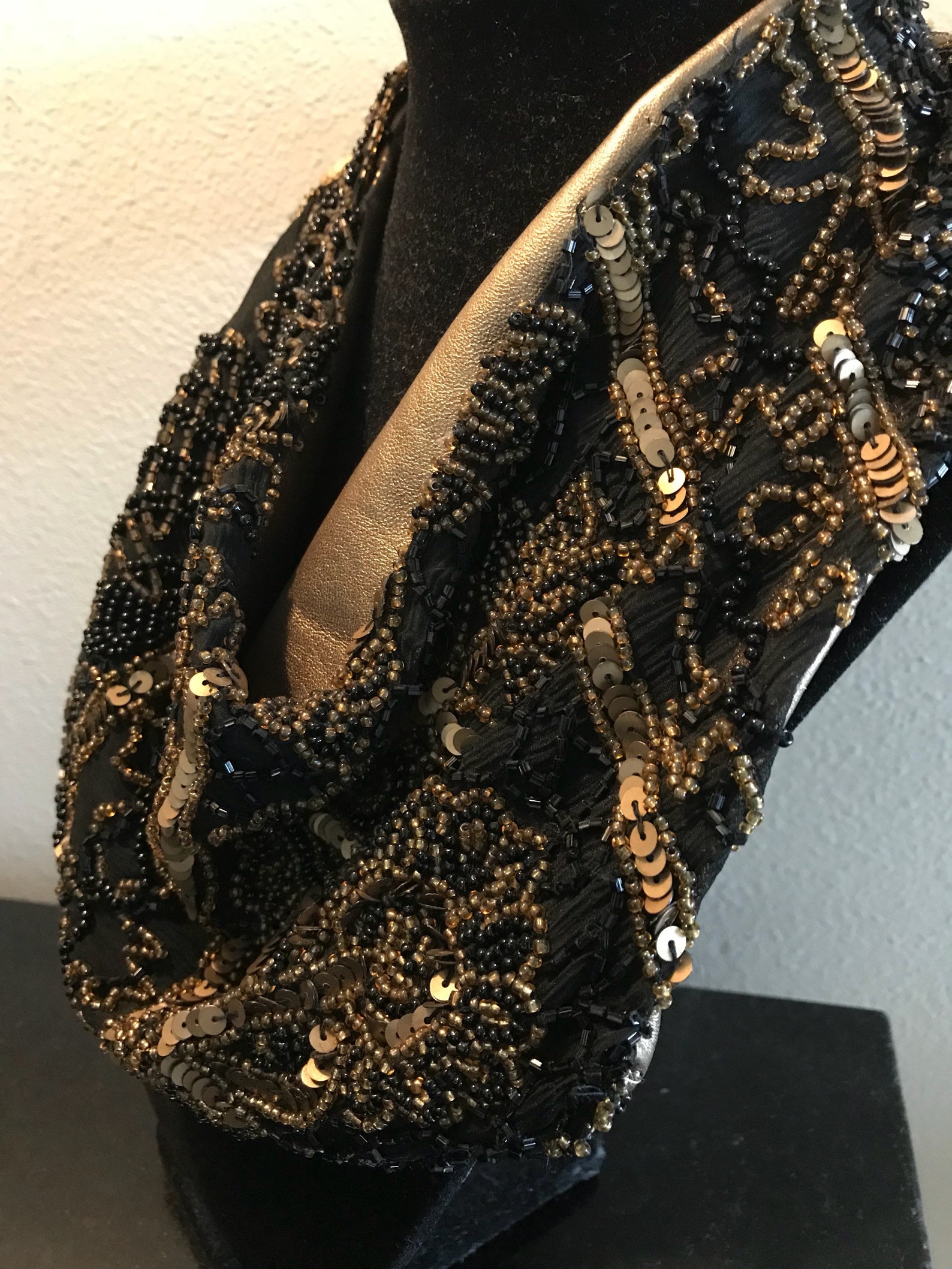 Renee Christopher Beaded Scarf Necklace // Embellished Scarf // Gifts