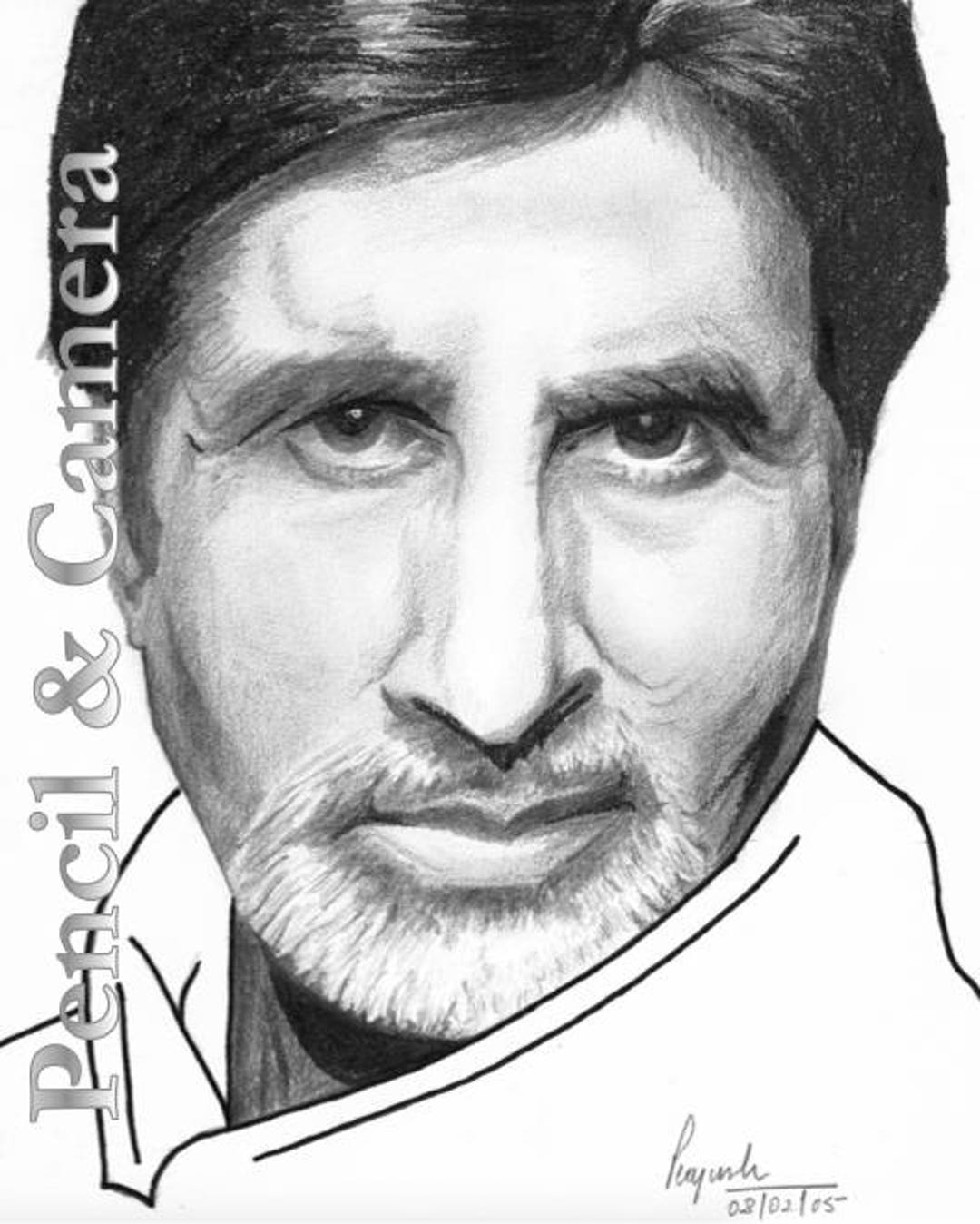 Indian bollywood actor amitabh bachchan drawing india asia Stock Photo  Picture And Rights Managed Image Pic DPAVCA254997  agefotostock