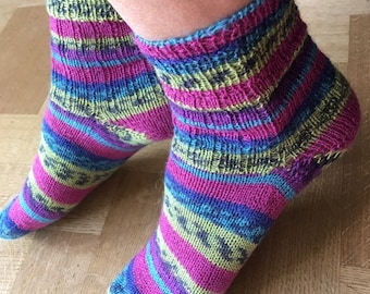 Cheerful woolen socks