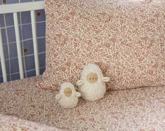 Brown Meadow – Handmade Muslin Kids Bedding Set