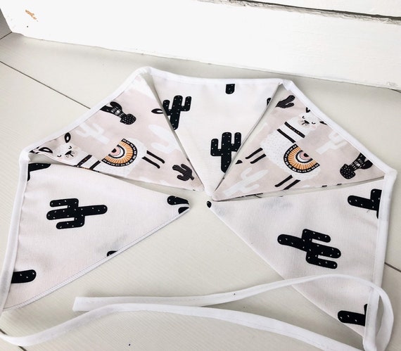 Llama S Desert Pennant Garlandgarland Bunting Nursery Etsy