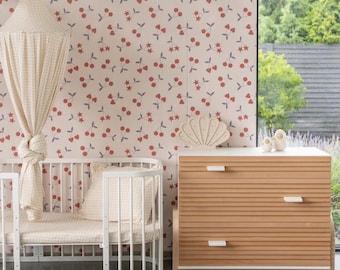 Handmade Muslin Bed Canopy -  Beige & Sage Checked, Boho Kids Room Decor