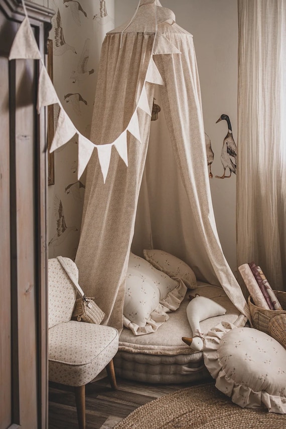 その他 numero74 bed canopy natural Bed Drape Single - SS Simple Saloo - S000 Natural – n°74 E-Shop