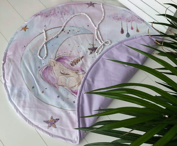 unicorn baby play mat
