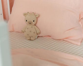 Rosy Cloud  – Handmade Muslin Kids Bedding Set