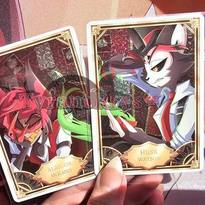 Hazbin Hotel Lucifer Trading Cards - Etsy
