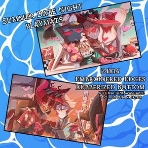 Hazbin hotel playmat - Etsy 日本