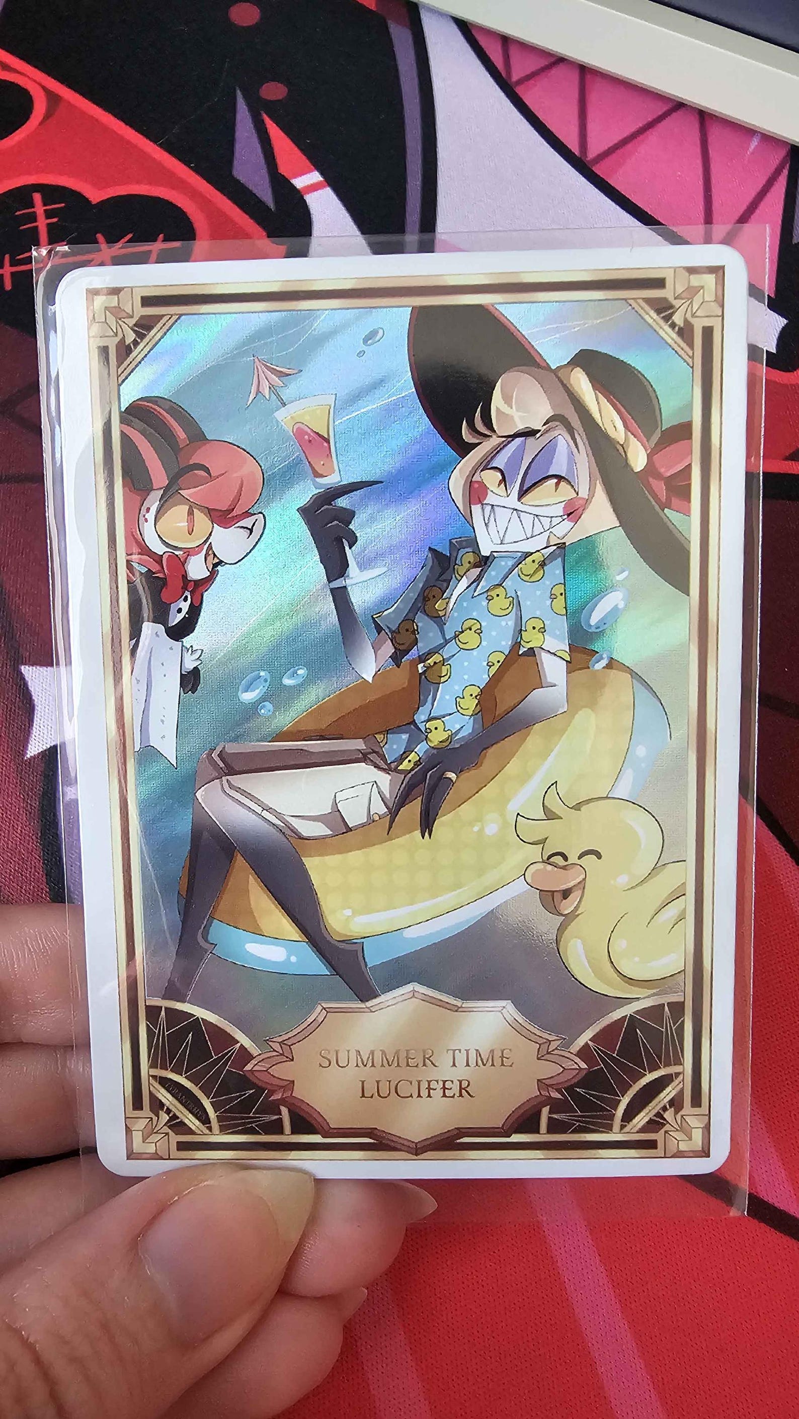 Summer Time Hazbin Hotel Trading Cards [FAN MADE] - Etsy