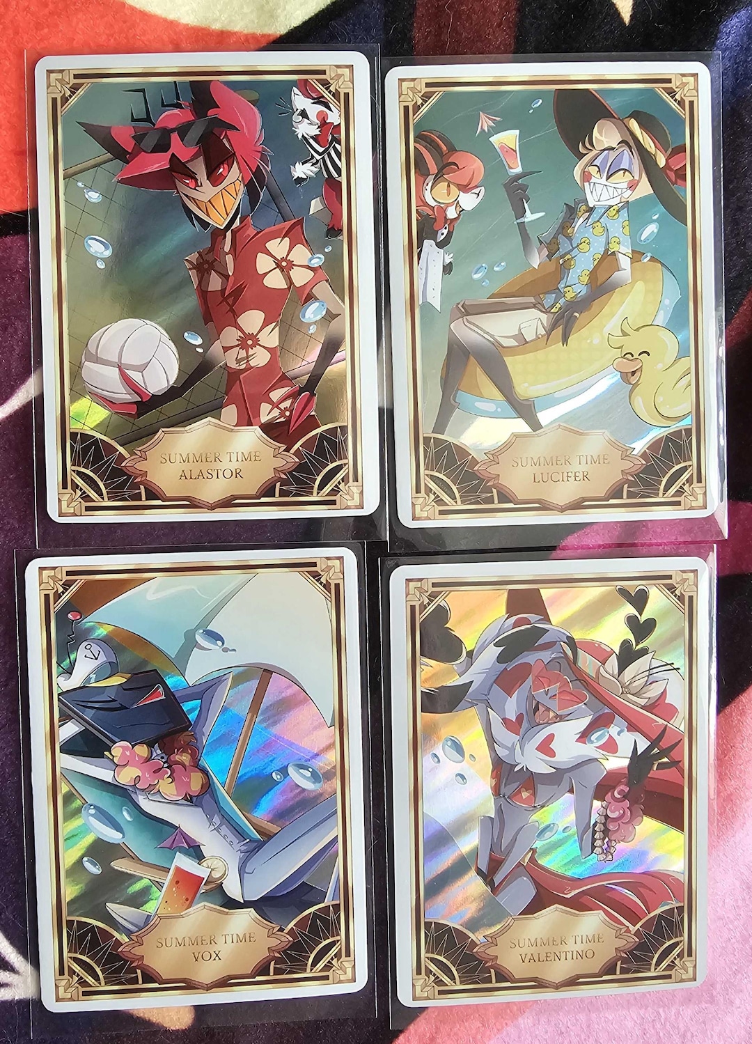 Summer Time Hazbin Hotel Trading Cards [FAN MADE] - Etsy