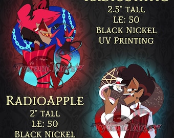 PREORDER Wire and Snake Alastor Enamel Pins