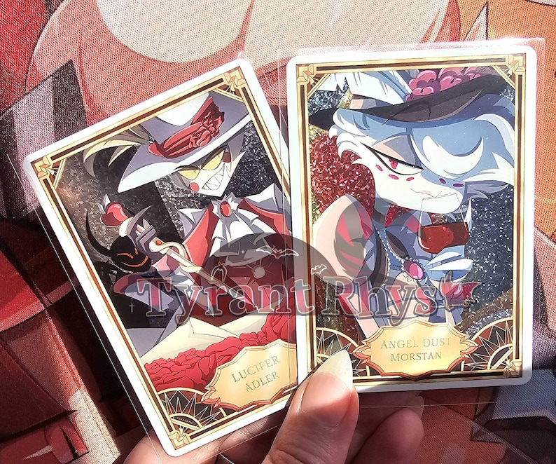 IMPERFECT Detective Hazbin Hotel Trading Cards [FAN MADE] - Etsy