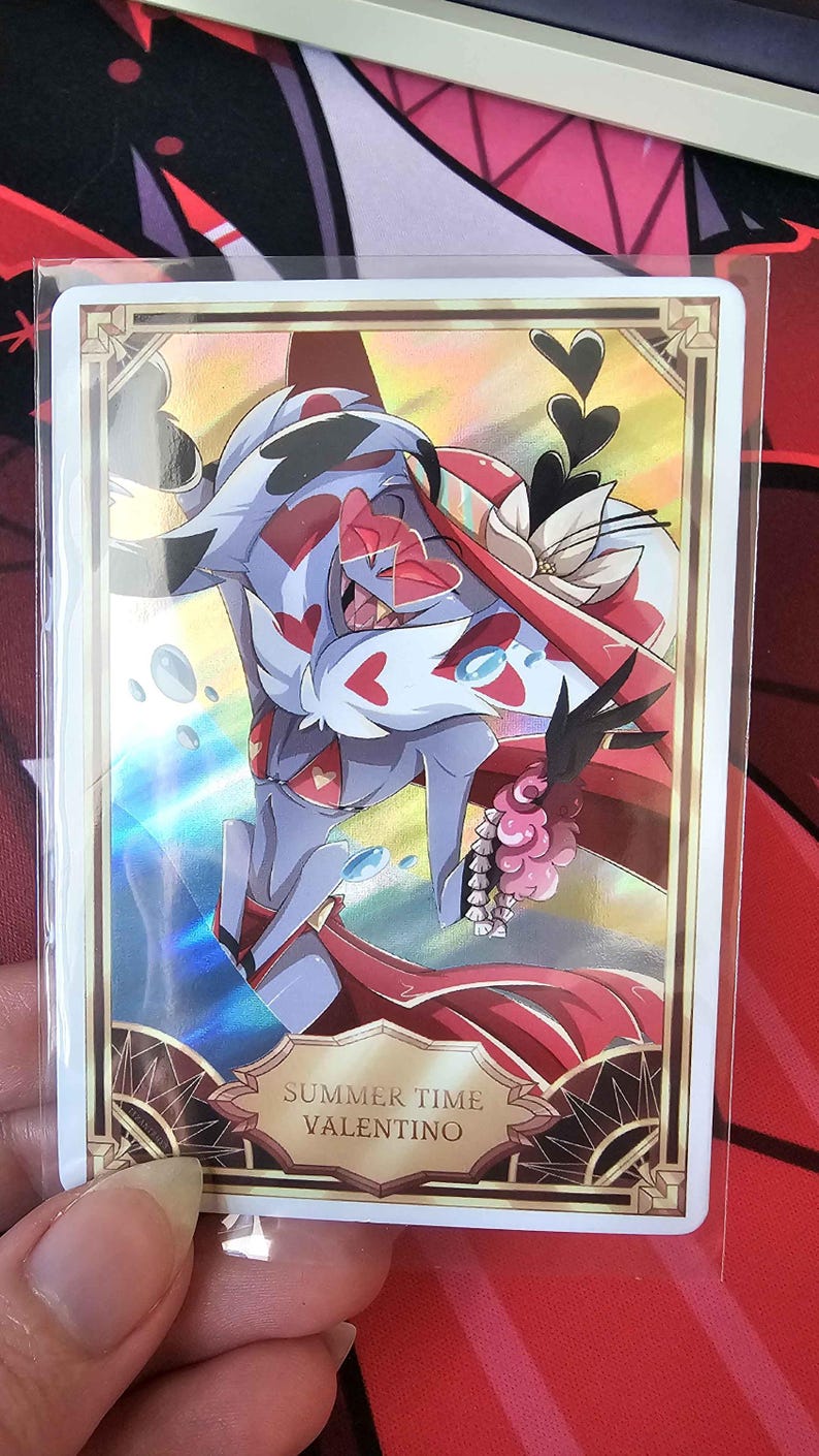 Summer Time Hazbin Hotel Trading Cards [FAN MADE] - Etsy