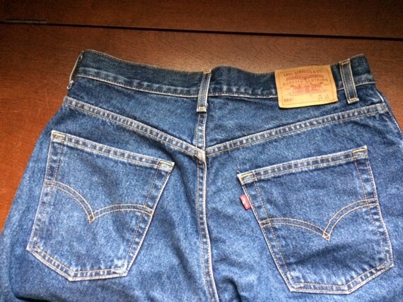 Blue Denim Levis Jeans Student Size W29 