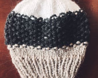 Chunky Knit Hat, Slouchy Hat | THE WANDERER | Knit Beanie