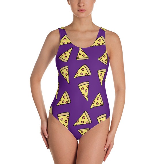 pizza one piece swimsuit