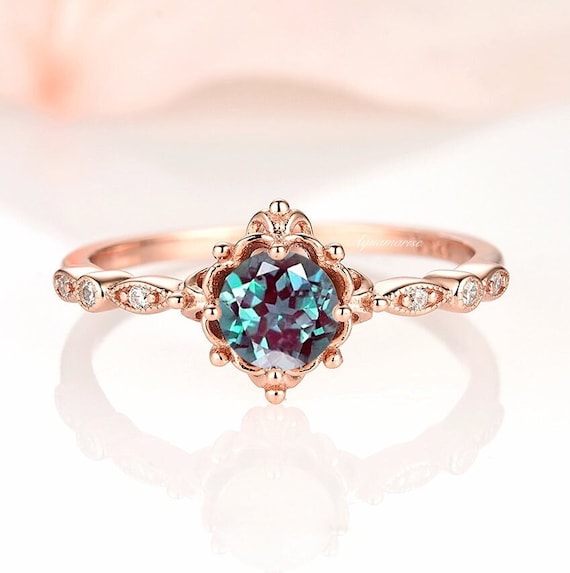 Bague alexandrite naturelle new arrivals