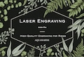Laser Engraving Add-On for Rings Only, High Quality Laser Engraving, Custom Laser Engraving
