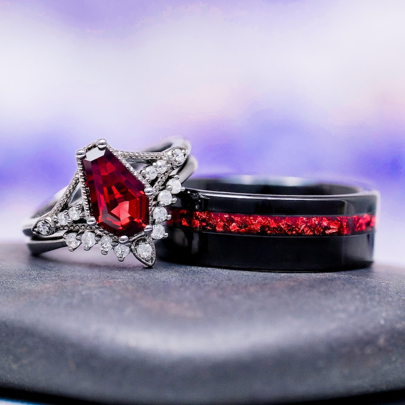 Couples Blood Rings - Etsy
