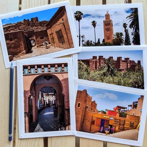 Sahara Desert — Travel Photography — 5 Blank Greeting Cards