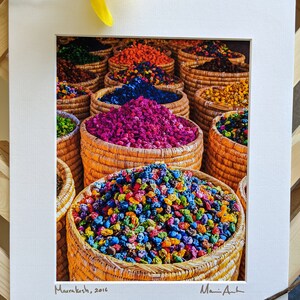 Market of Potpourri  — Matted Photograph — Wall Art