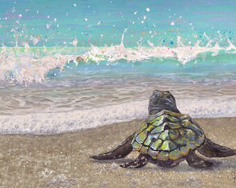 baby turtle nursery theme