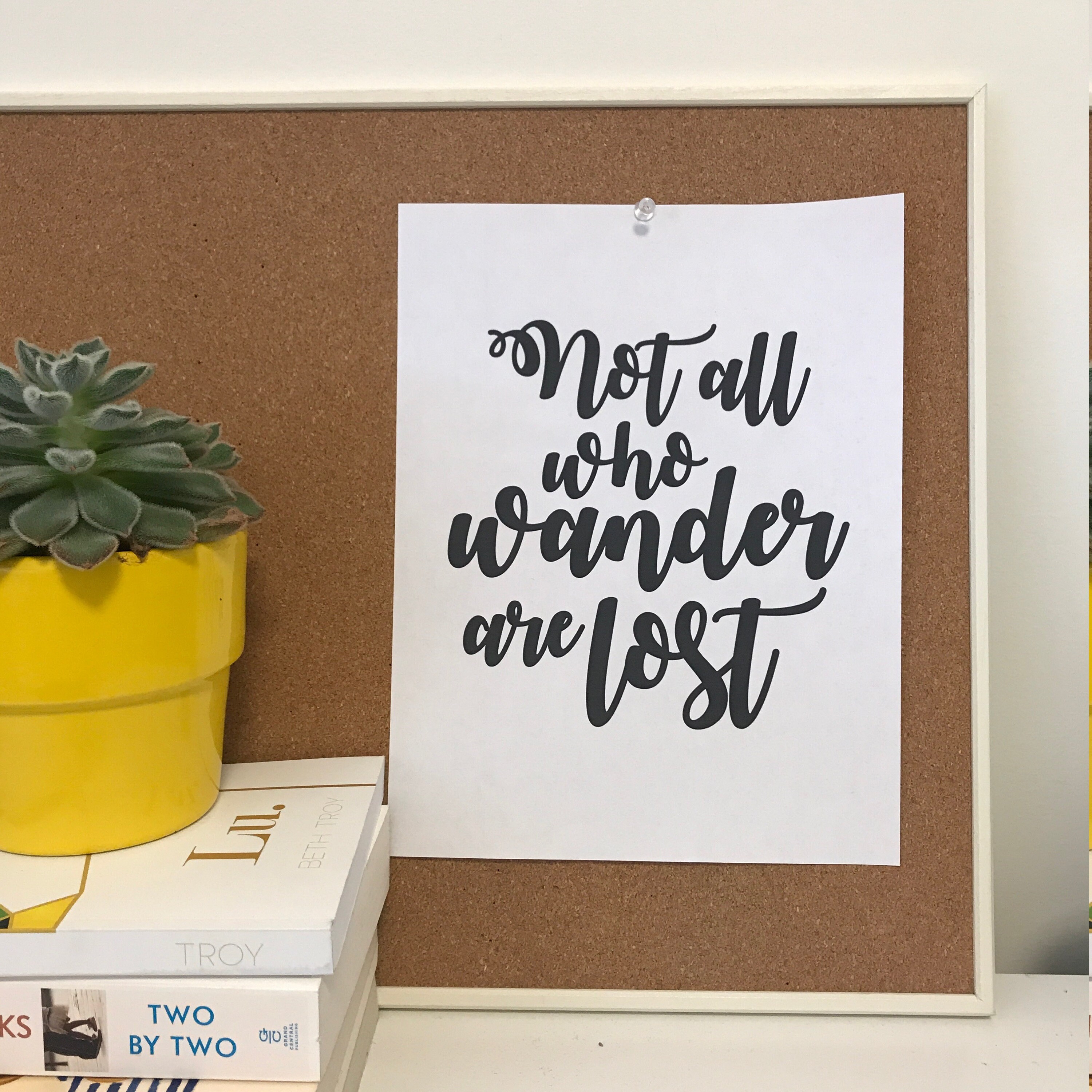 Not All Who Wander Are Lost Printable 8x10 - Etsy