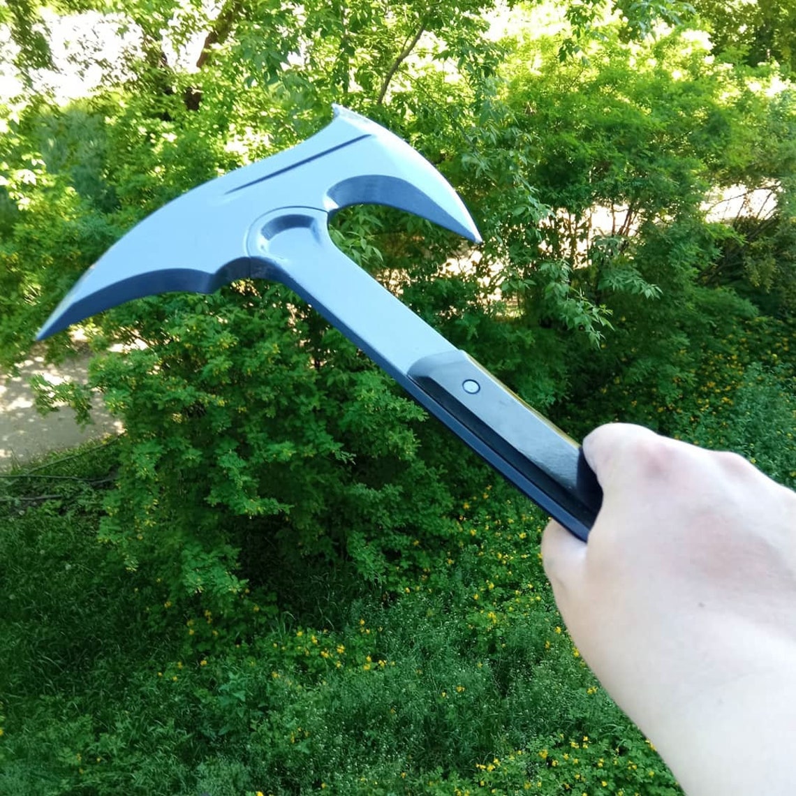Prism III Axe knife skin. Video game prop cosplay 3D print Etsy