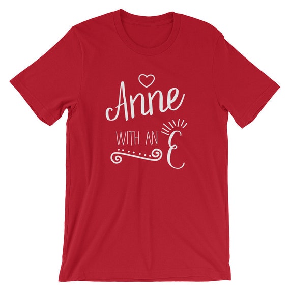 Anne avec un courtes E livre amant manches courtes un T-Shirt unisexe ef05b6 Anne avec un courtes E livre amant manches courtes un T-Shirt unisexe ef05b6