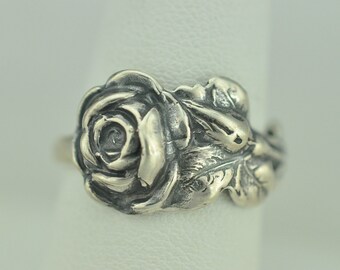 rose spoon ring