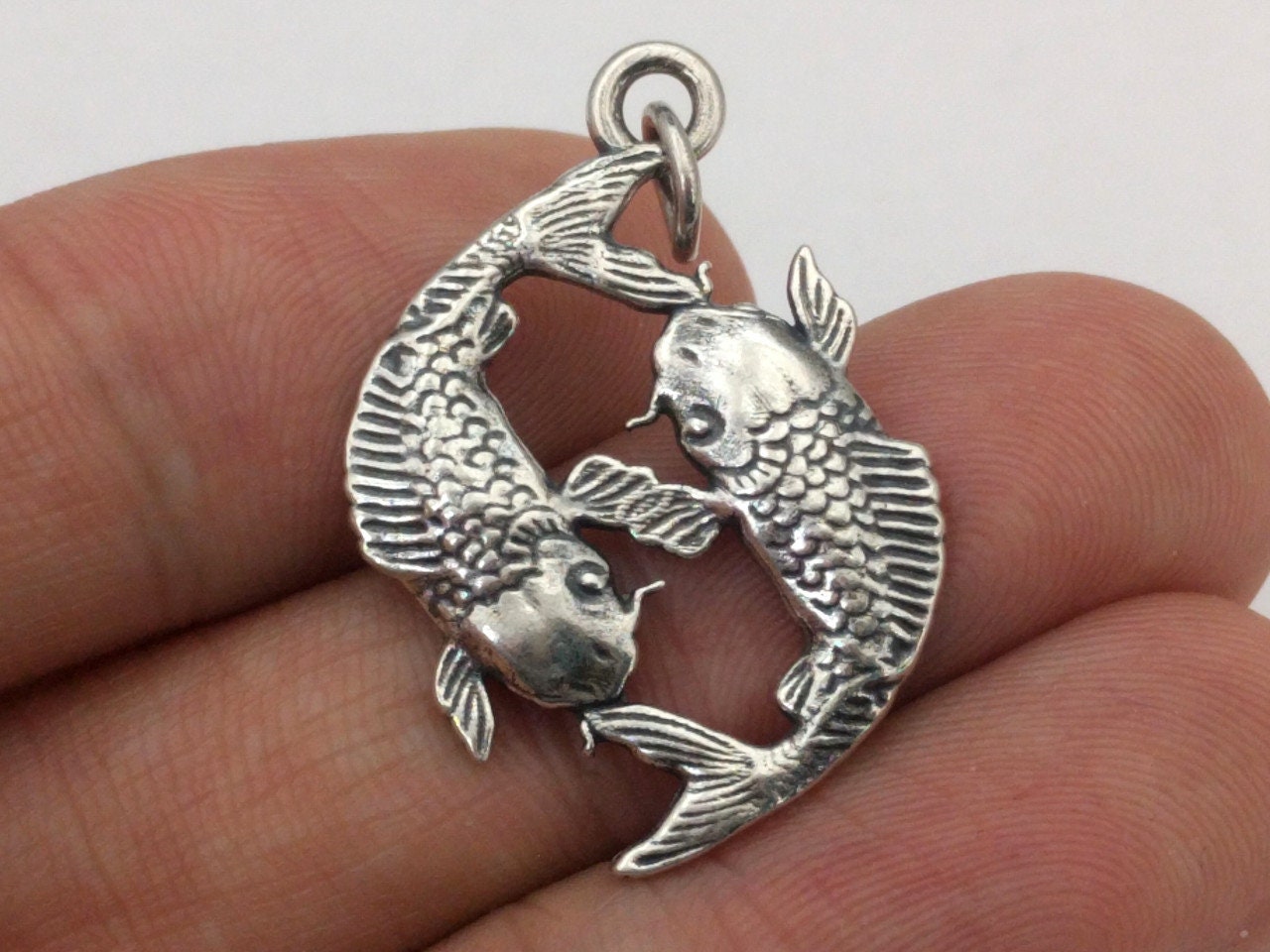 Vintage Fish Pendant 