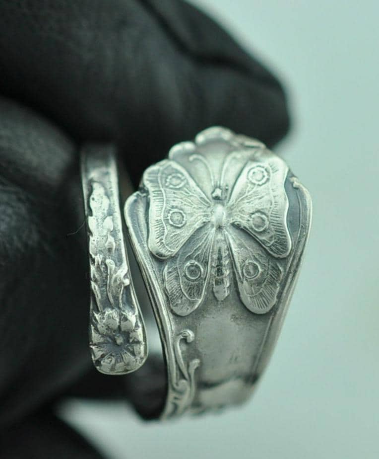 Silver spoon ring - Etsy 日本