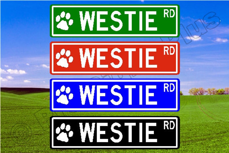 Queensland Heeler STREET SIGN ~ High Quality Aluminum ~