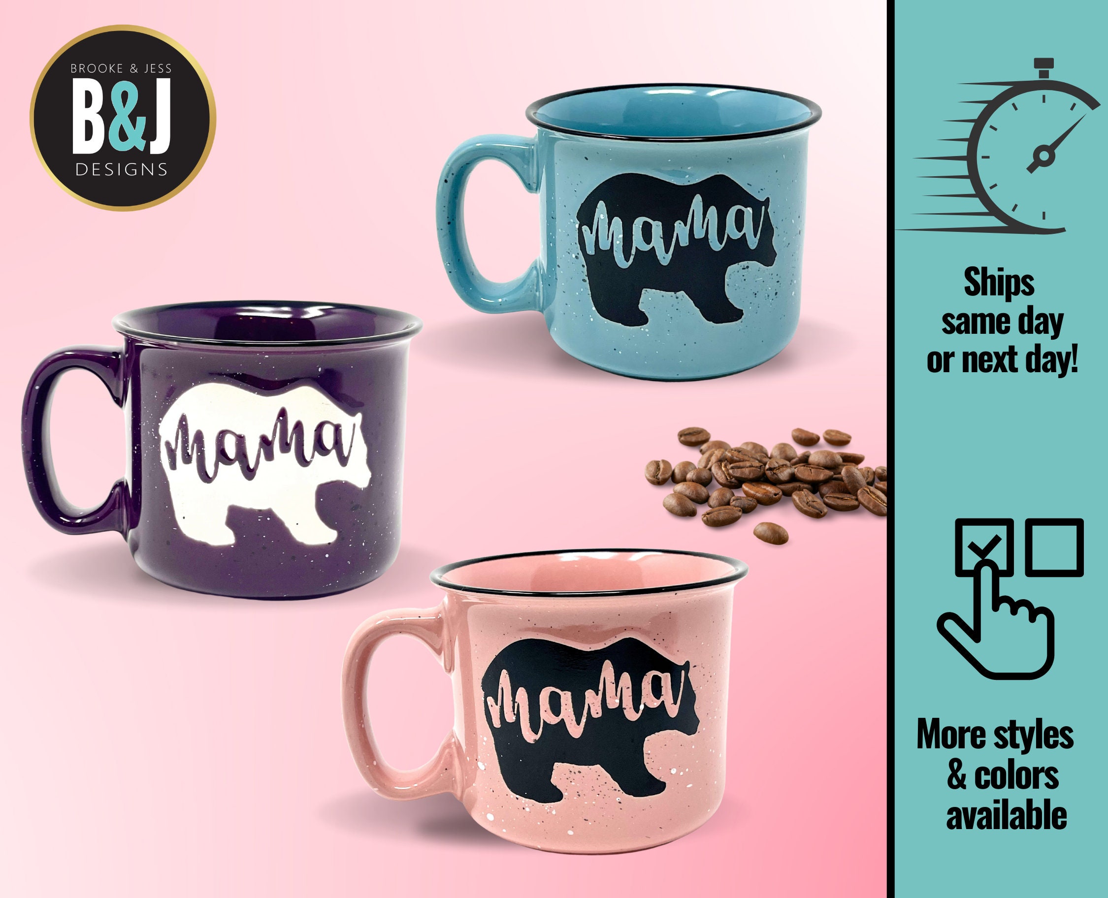 Mama Bear Mug - Vacuum Insulated Stainless Steel Mama Bear Tumbler with Lid  and Straw - Mama Birthda…See more Mama Bear Mug - Vacuum Insulated