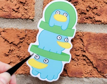 Stacked Lotad Sticker