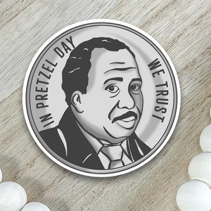 Stanley Nickel | The Office TV Show Fan Art | Schrute Bucks to Stanley Nickels | Waterbottle sticker | Laptop decals | Waterproof Sticker