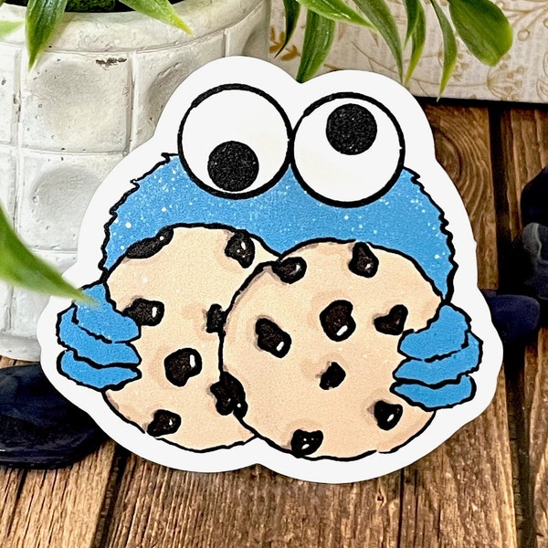 Cookie Monster Tag - Etsy