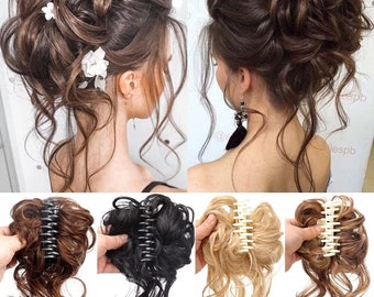 Messy Bun Hair Piece - Etsy Messy Bun Hair Piece - Etsy