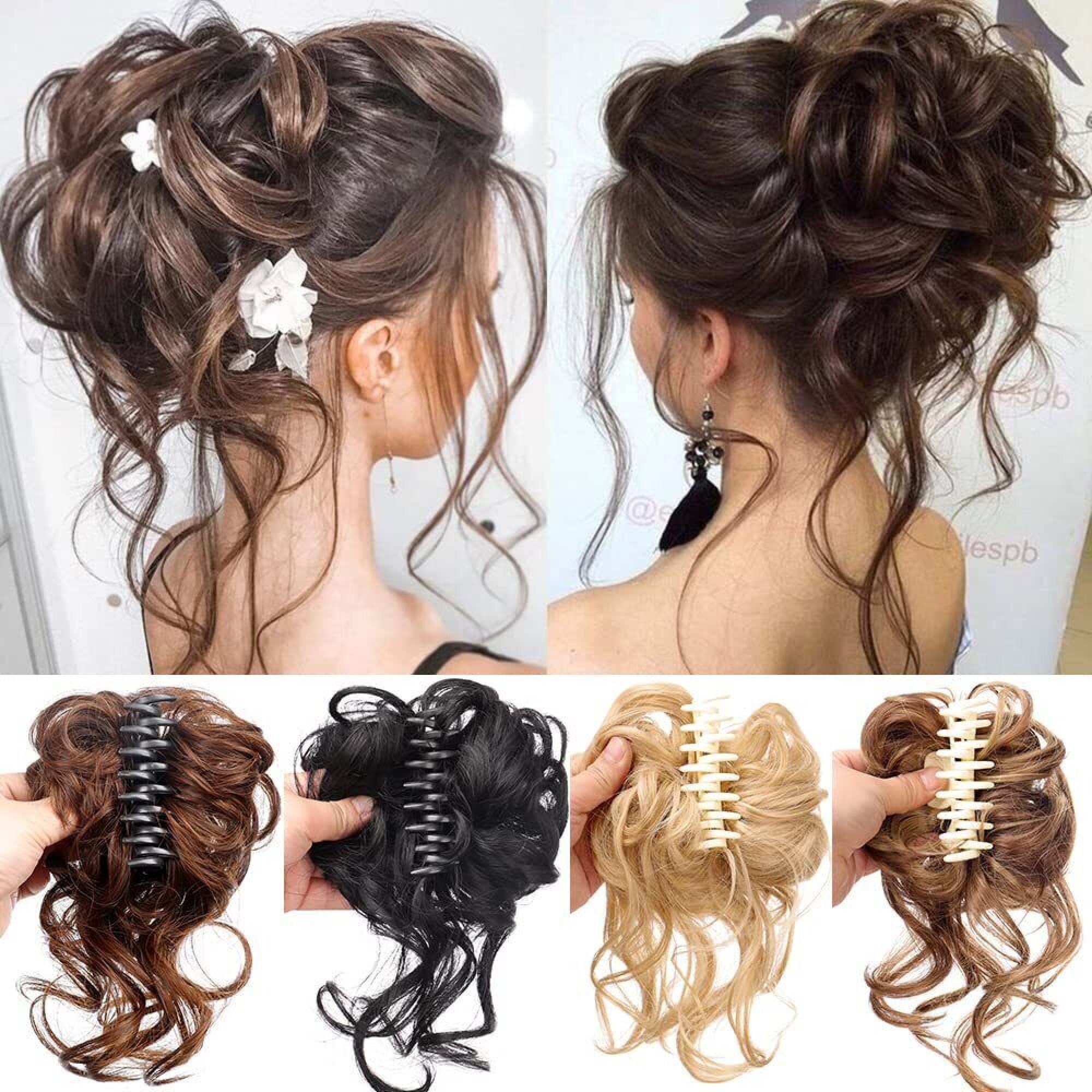 Hair Bun Brown - Etsy Hair Bun Brown - Etsy