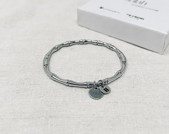 Selah Bracelet / Christian Love Gift / Stainless Steel Bangle / Pause Bracelet / Faith Bracelet / Charm Jewelry / Selah Charms