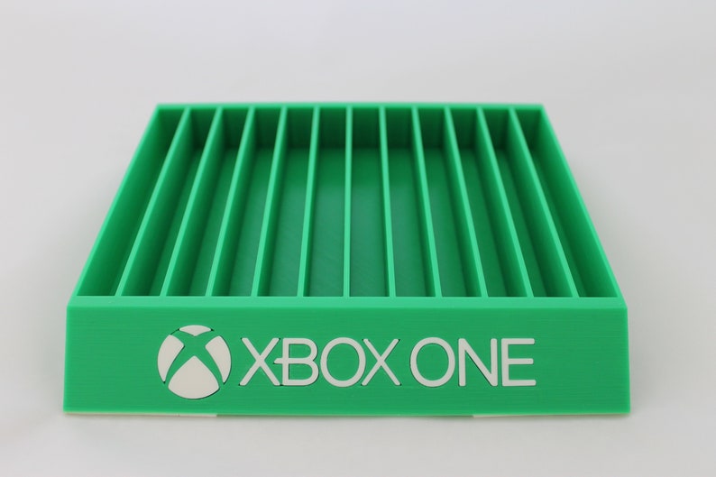 Xbox One Game Case Rack Video Game Storage Video Game Decor Etsy