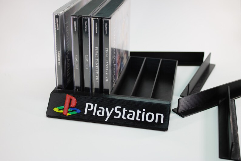 Playstation 1 Game Case Display NTSC Game Case Holder Etsy