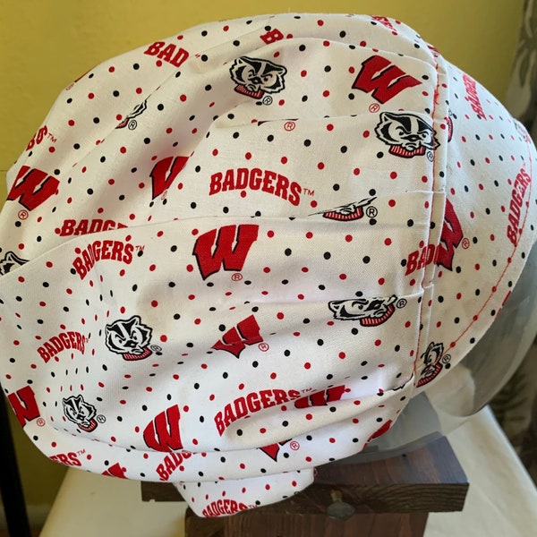 Bucky Badger Polka Dots