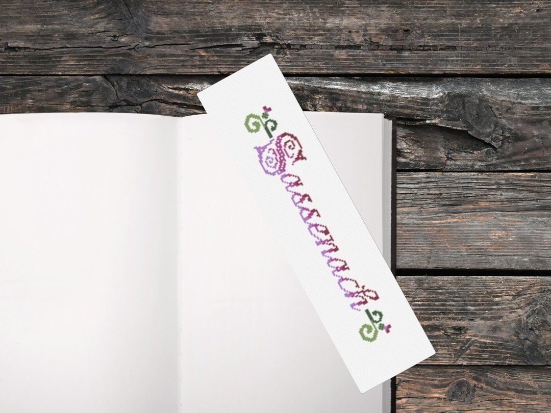 Outlander Sassenach Bookmark Cross Stitch PDF Pattern Etsy